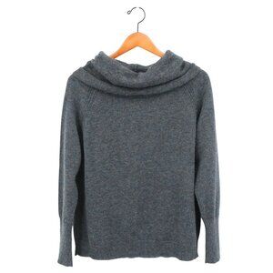 Peruvian Connection Baby Alpaca Wool Cowl Neck Heathered Pullover Sweater XL